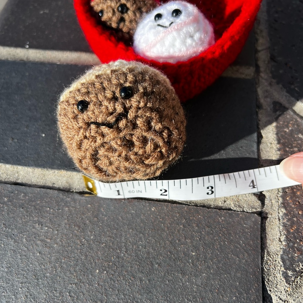 Hand Crocheted Valentines Heart Box of Chocolates - Picture 16 of 17